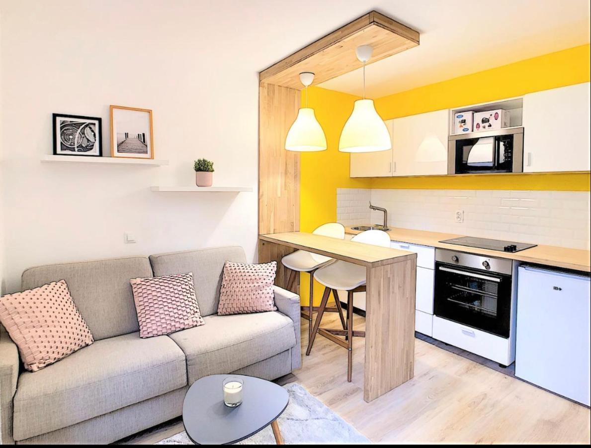 Centre Saint-Gervais Studio Jaune Moderne Proche Telecabine 2 Pers Eksteriør bilde