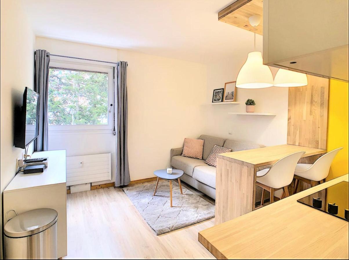 Centre Saint-Gervais Studio Jaune Moderne Proche Telecabine 2 Pers Eksteriør bilde